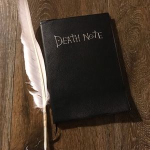 Anime book never used ⚠️not a real death note⚠️